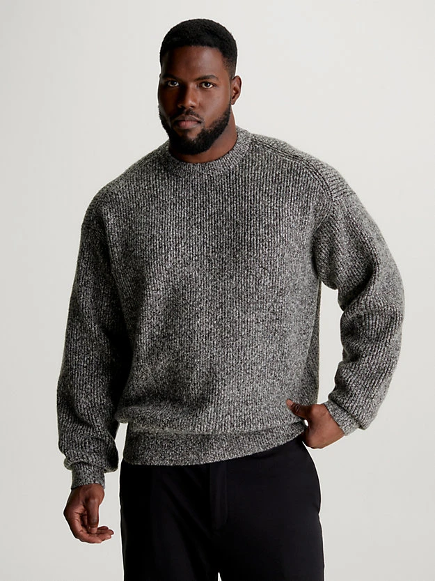 Calvin Klein Wool Blend Rib-Knit Jumper 4 Calvin Klein Wool Blend Rib-Knit Jumper - Image 2
