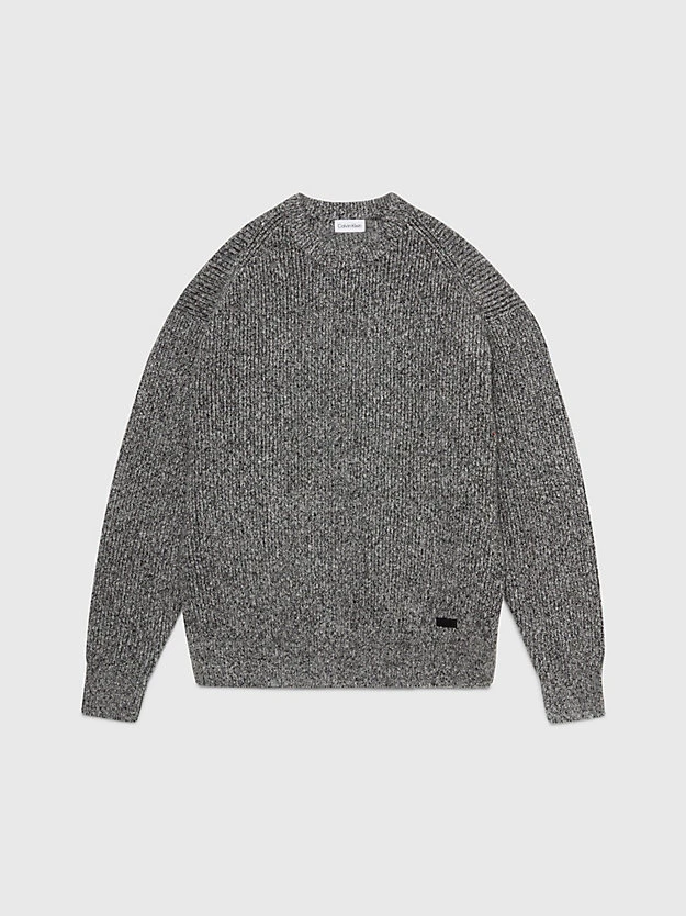 Calvin Klein Wool Blend Rib-Knit Jumper 8 Calvin Klein Wool Blend Rib-Knit Jumper - Image 6