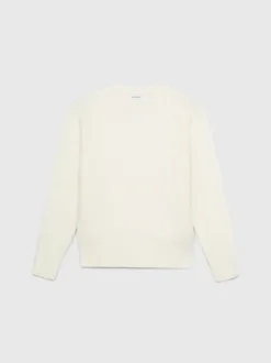 Calvin Klein Wool Blend Cable Knit Jumper -Calvin Cloth Shop K10K111574 YAH alternate5