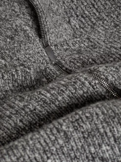 Calvin Klein Wool Blend Zip Up Cardigan -Calvin Cloth Shop K10K111575 BEH alternate7