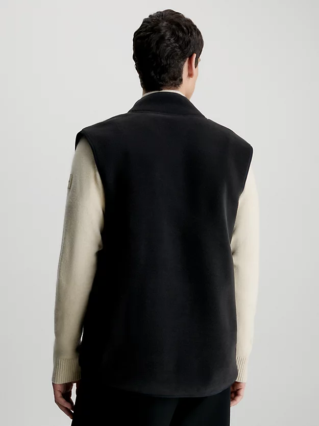 Calvin Klein Polar Fleece Zipped Gilet 4 Calvin Klein Polar Fleece Zipped Gilet - Image 2