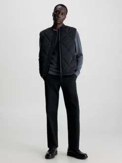 Calvin Klein Quilted Twill Gilet -Calvin Cloth Shop K10K111878 BEH alternate3
