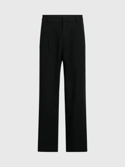 Calvin Klein Relaxed Wide Leg Twill Trousers -Calvin Cloth Shop K10K112159 BEH alternate4