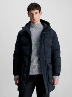 Calvin Klein Long Length Quilted Jacket