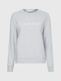 Calvin Klein Logo Sweatshirt -Calvin Cloth Shop K20K202157 P6Q alternate4