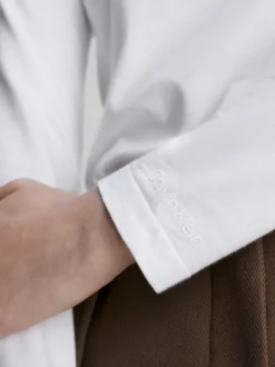 Calvin Klein Smooth Long Sleeve T-shirt -Calvin Cloth Shop K20K205337 YAF alternate3