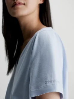 Calvin Klein V-neck T-shirt -Calvin Cloth Shop K20K205338 CAY alternate3