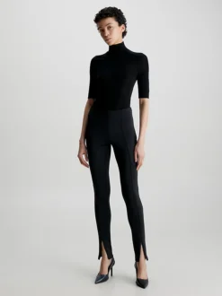 Calvin Klein Skinny Technical Knit Leggings 12 Calvin Klein Skinny Technical Knit Leggings -Calvin Cloth Shop K20K205357 BEH alternate4