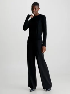 Calvin Klein Slim Merino Wool Jumper -Calvin Cloth Shop K20K205777 BEH alternate3