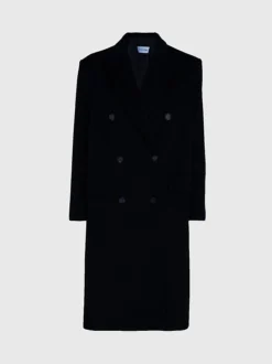 Calvin Klein Wool Double Breasted Coat -Calvin Cloth Shop K20K205935 BEH alternate5