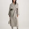 Calvin Klein Oversized Bonded Trench Coat