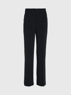 Calvin Klein Structured Twill Wide Leg Trousers -Calvin Cloth Shop K20K205958 BEH alternate5