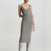 Calvin Klein Slim Wool Ribbed Slip Dress -Calvin Cloth Shop K20K205975 P9X main