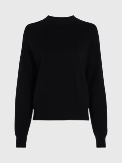 Calvin Klein Relaxed Mock Neck Jumper -Calvin Cloth Shop K20K206020 BEH alternate5
