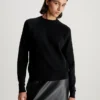Calvin Klein Relaxed Mock Neck Jumper -Calvin Cloth Shop K20K206020 BEH main