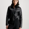 Calvin Klein Leather Jacket -Calvin Cloth Shop K20K206079 BEH main