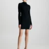 Calvin Klein Slim Ribbed Mini Dress -Calvin Cloth Shop K20K206119 BEH main