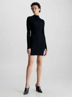 Calvin Klein Slim Ribbed Mini Dress