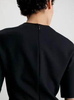 Calvin Klein Relaxed Flared Dress -Calvin Cloth Shop K20K206249 BEH alternate3