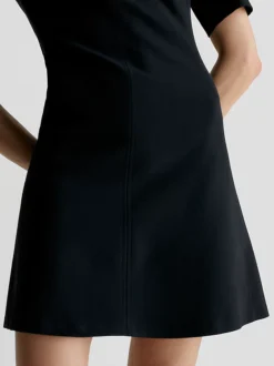 Calvin Klein Relaxed Flared Dress -Calvin Cloth Shop K20K206249 BEH alternate4