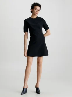 Calvin Klein Relaxed Flared Dress
