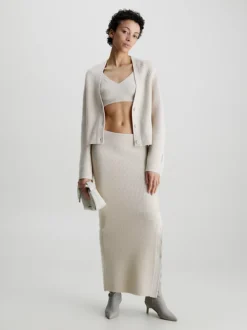 Calvin Klein Relaxed Cardigan Jumper -Calvin Cloth Shop K20K206275 PES alternate4