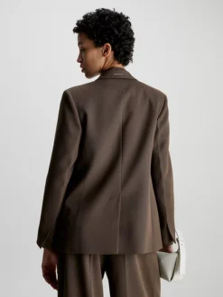 Calvin Klein Wool Twill Blazer -Calvin Cloth Shop K20K206715 GWY alternate2