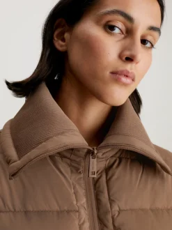 Calvin Klein Padded Ribbed Waist Coat -Calvin Cloth Shop K20K206716 PKO alternate3