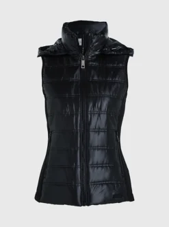 Calvin Klein Waisted Lightweight Hooded Gilet -Calvin Cloth Shop K20K206728 BEH alternate6