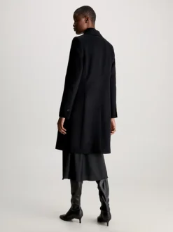 Calvin Klein Wool Coat -Calvin Cloth Shop K20K206877 BEH alternate2