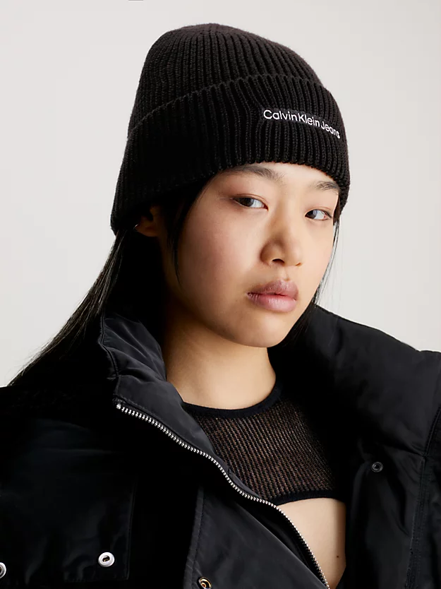 Calvin Klein Cotton Blend Beanie 5 Calvin Klein Cotton Blend Beanie - Image 3