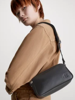 Calvin Klein Faux Leather Crossbody Bag -Calvin Cloth Shop K60K610326 BDS alternate2