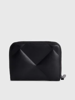 Calvin Klein Quilted RFID Zip Around Wallet -Calvin Cloth Shop K60K610785 BAX alternate2
