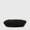 Calvin Klein Wool Blend Beret Hat -Calvin Cloth Shop K60K610820 BAX main