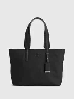 Calvin Klein Material Mix Tote Bag