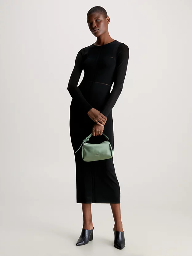 Calvin Klein Satin Mini Shoulder Bag 4 Calvin Klein Satin Mini Shoulder Bag - Image 2