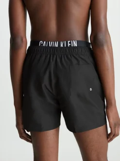 Calvin Klein Double Waistband Swim Shorts - Intense Power -Calvin Cloth Shop KM0KM00740 BEH alternate2