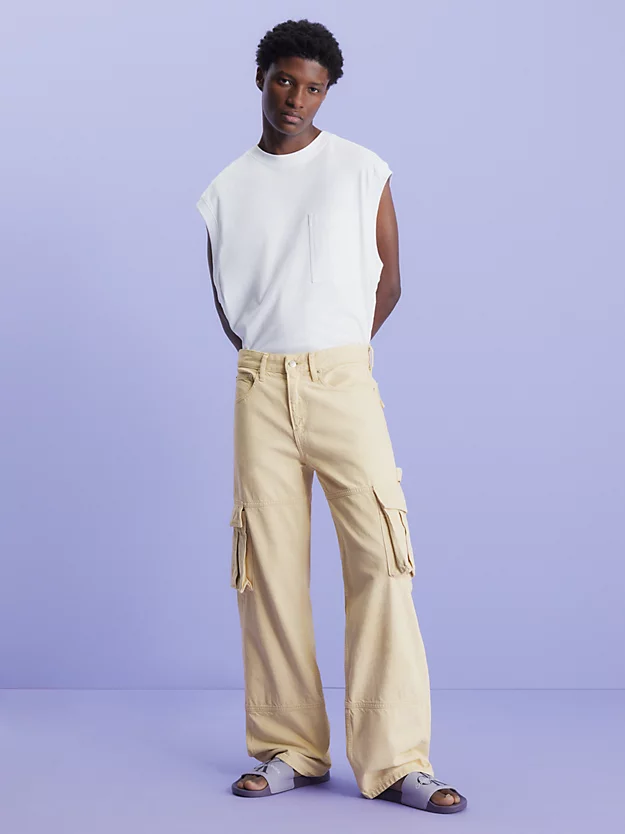 Calvin Klein Recycled Canvas Sliders 4 Calvin Klein Recycled Canvas Sliders - Image 2