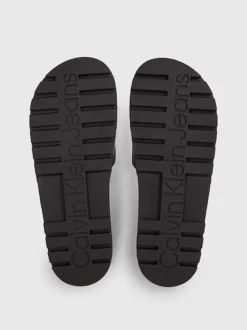 Calvin Klein Recycled Sliders -Calvin Cloth Shop YM0YM00733 BEH alternate4