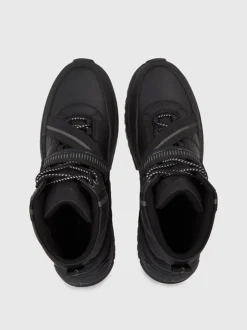 Calvin Klein Leather Hybrid Boots -Calvin Cloth Shop YM0YM00753 00T alternate2