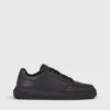Calvin Klein Faux Leather Trainers