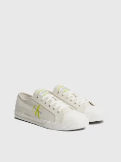 Calvin Klein Recycled Canvas Trainers - Pride -Calvin Cloth Shop YM0YM00830 YBJ alternate1