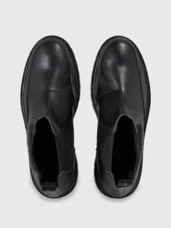 Calvin Klein Faux Leather Chelsea Boots -Calvin Cloth Shop YM0YM00844 00X alternate2