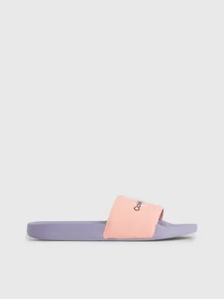 Calvin Klein Canvas Sliders