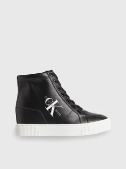 Calvin Klein High-Top Wedge Trainers