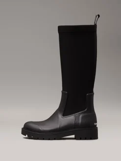 Calvin Klein Neoprene Rain Boots -Calvin Cloth Shop YW0YW00838 BDS alternate6