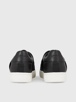 Calvin Klein Leather Slip-On Trainers 11 Calvin Klein Leather Slip-On Trainers -Calvin Cloth Shop YW0YW00911 0GU alternate3
