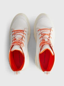 Calvin Klein Recycled Platform Boots -Calvin Cloth Shop YW0YW00948 YBR alternate2