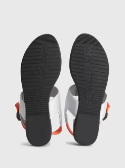 Calvin Klein Recycled Satin Sandals -Calvin Cloth Shop YW0YW00957 0IM alternate4