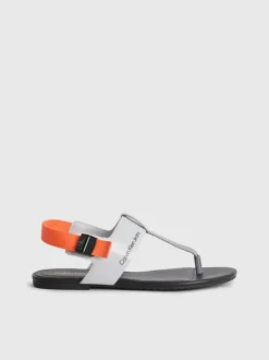 Calvin Klein Recycled Satin Sandals